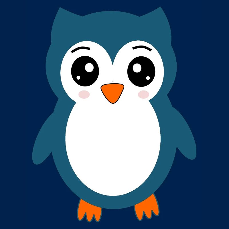 Eule blaue Eule