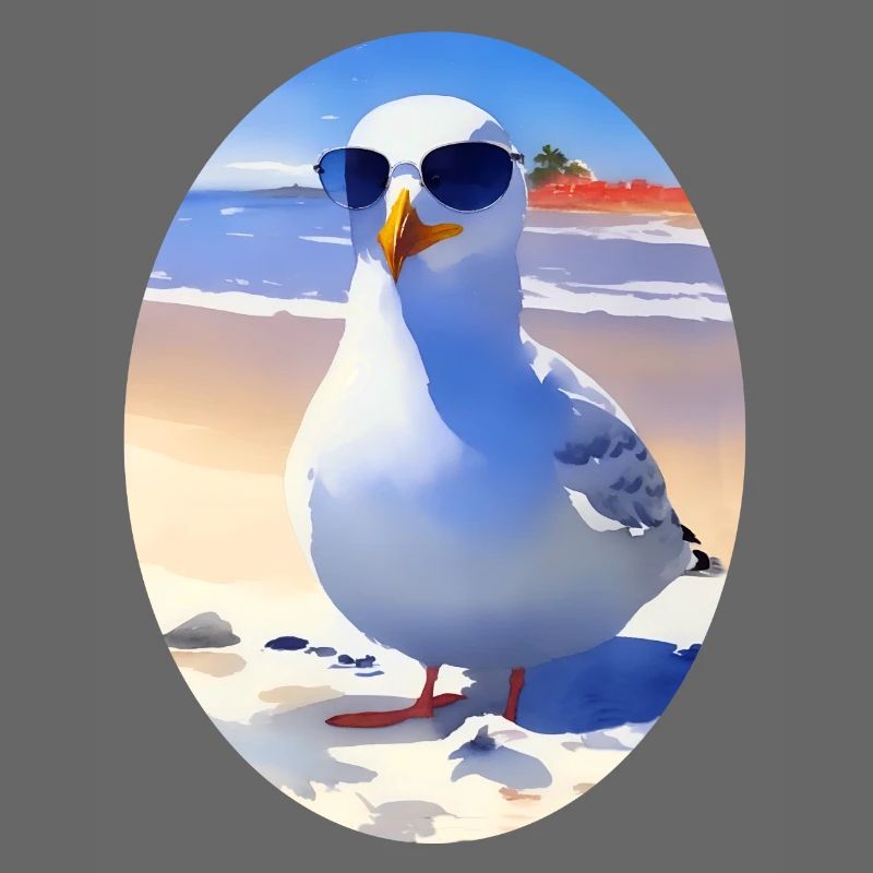 Coole Möwe