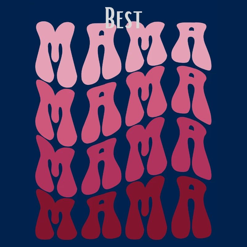 Best Mama Pattern Mosaic