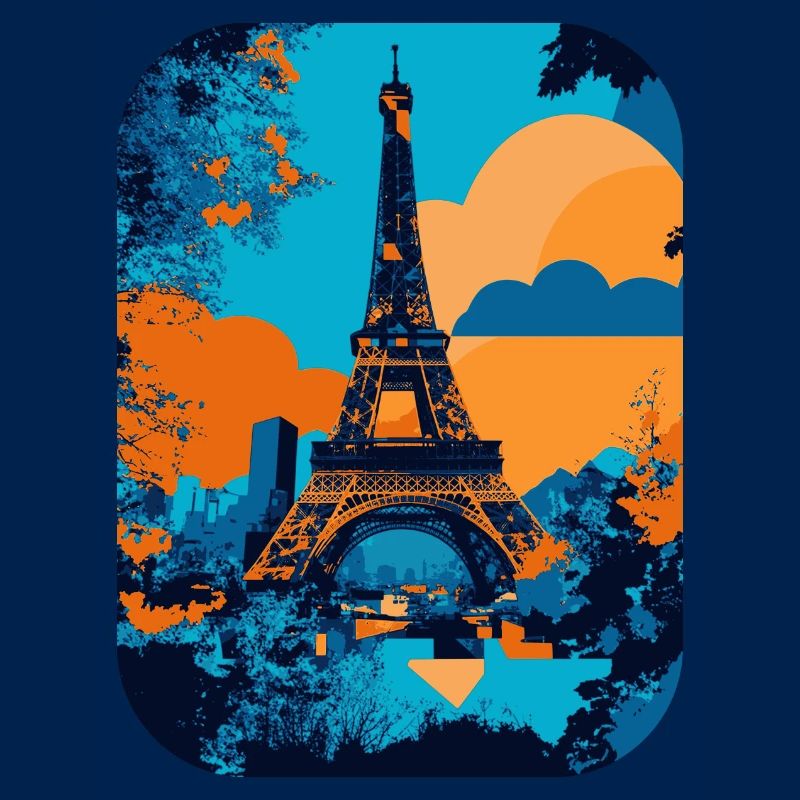 Eiffelturm – minimalistisch 🗼
