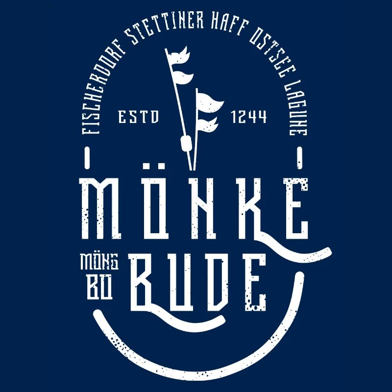 Drapeaux des pêcheurs de Mönkebude