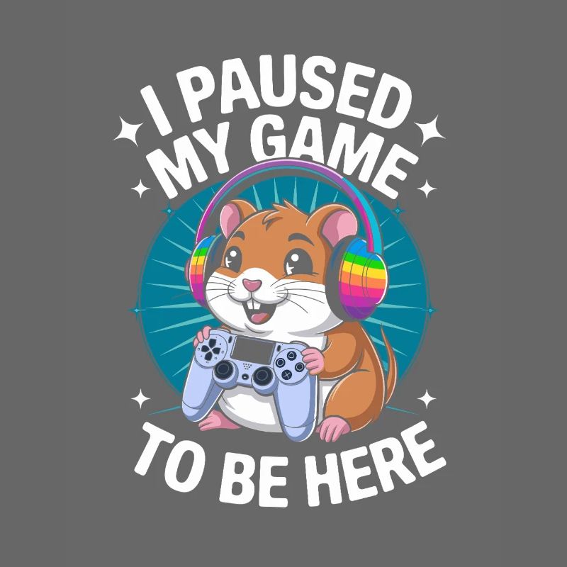 Pause für dich: Gamer Hamster!