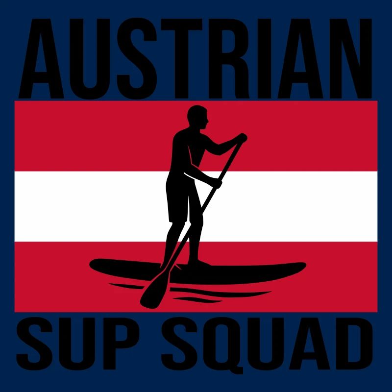 Austrian SUP Crew Paddel-Shirt