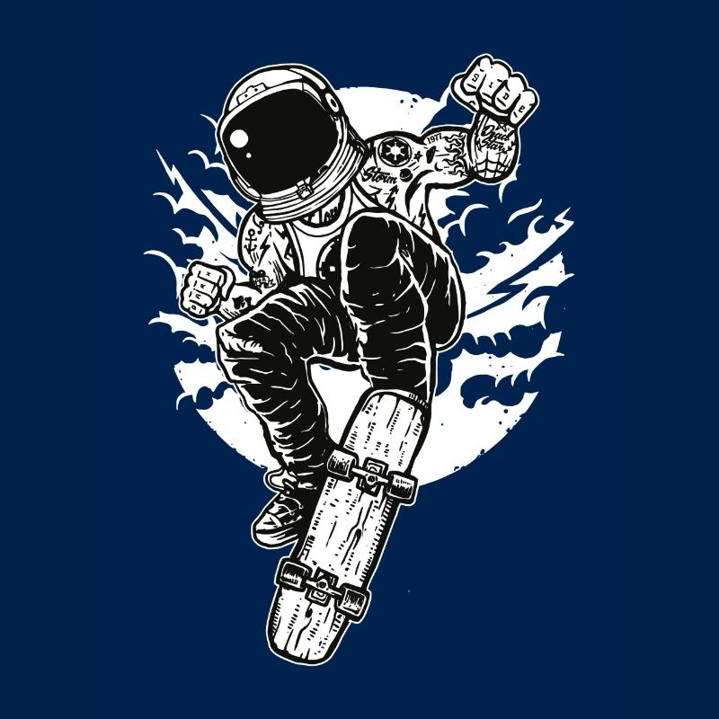 Skating Astronaut