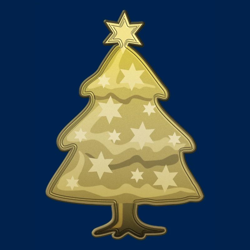 Christmas tree with star