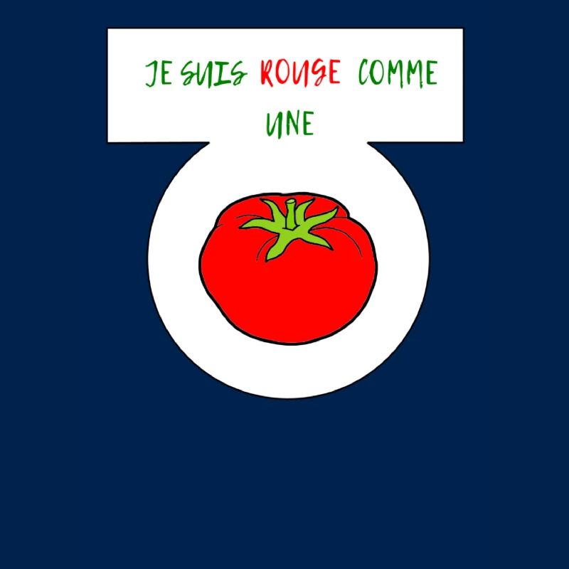 Rouge comme une tomate