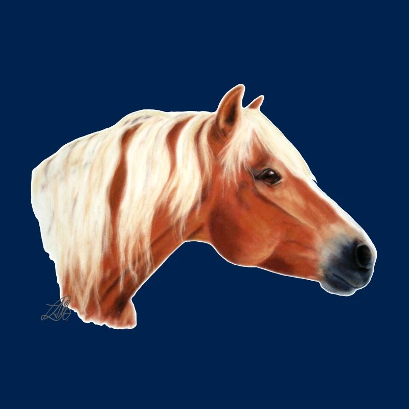Haflinger Pferd