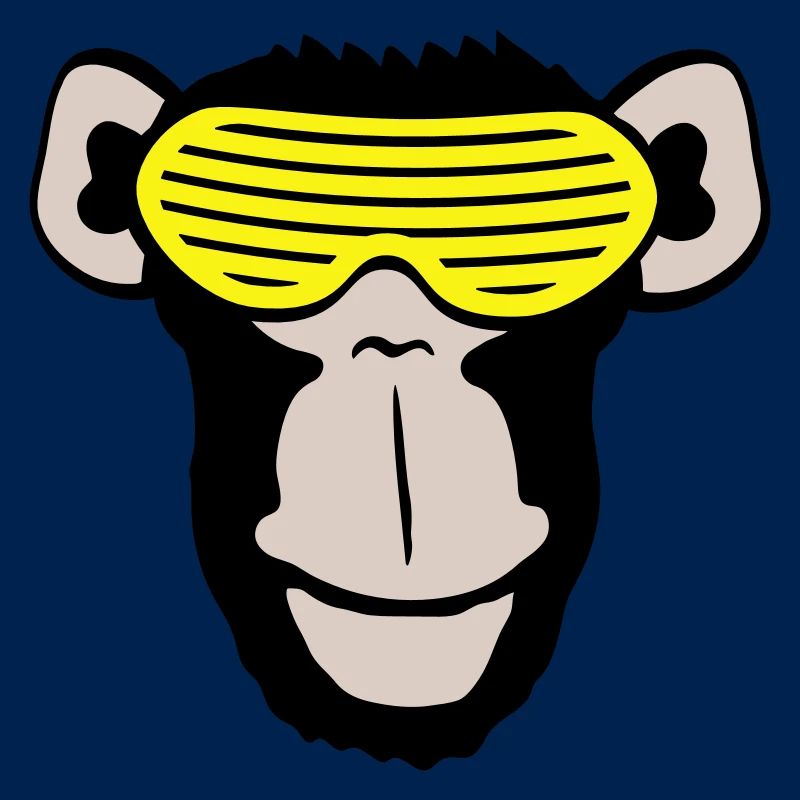 Lunettes de soleil funky Gorilla Cool Party Monkey Fun