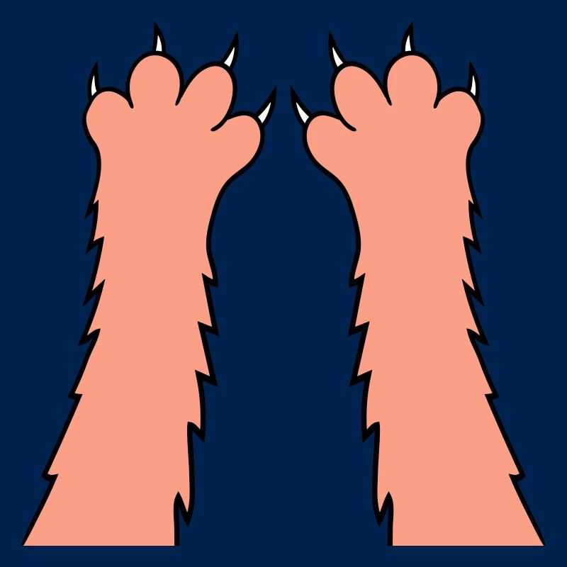 Cats, claws, paws, paws, sharp claws, scratching
