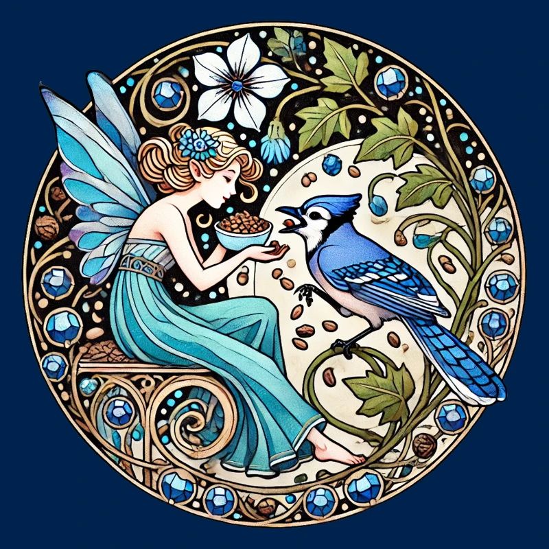 Blauhäher Fee