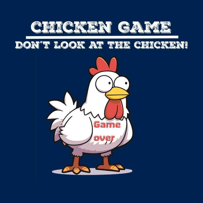 Jeu de poulet blanc