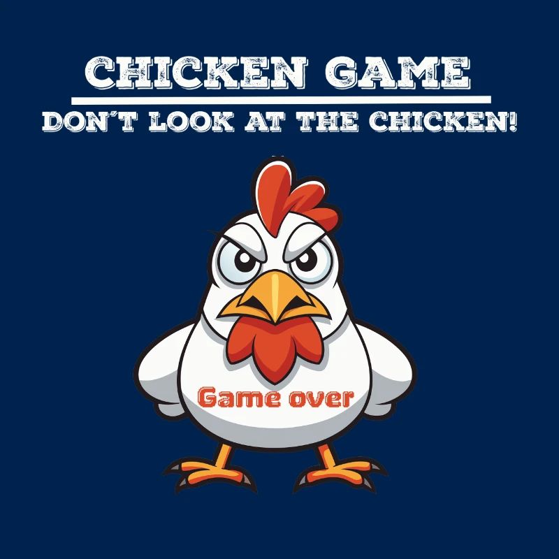 Jeu de poulet blanc