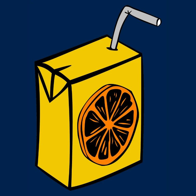 saft box karton einweg stroh orange getraenke