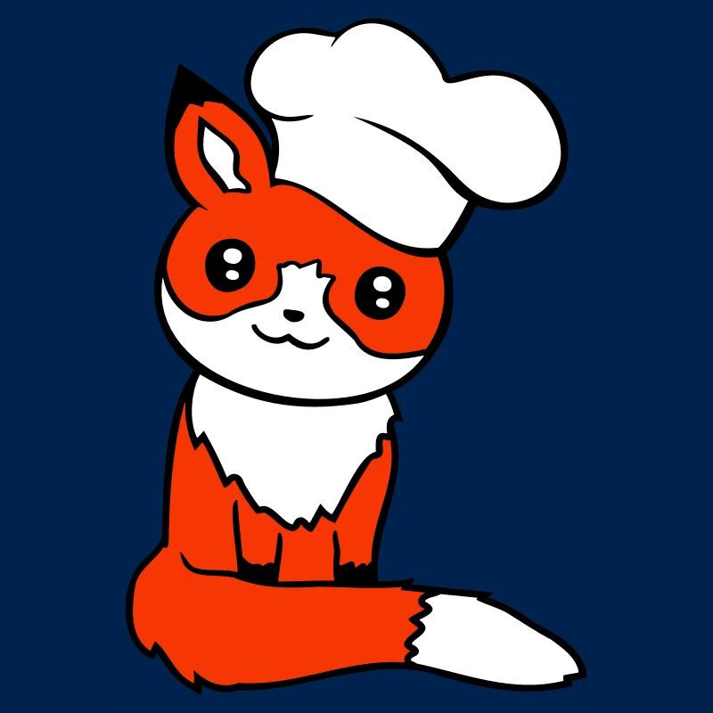 Fox Chef's Hat Chef Cooking Restaurant Kitchen