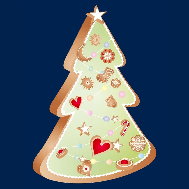 Gingerbread Christmas Tree – Lovingly Decorated
