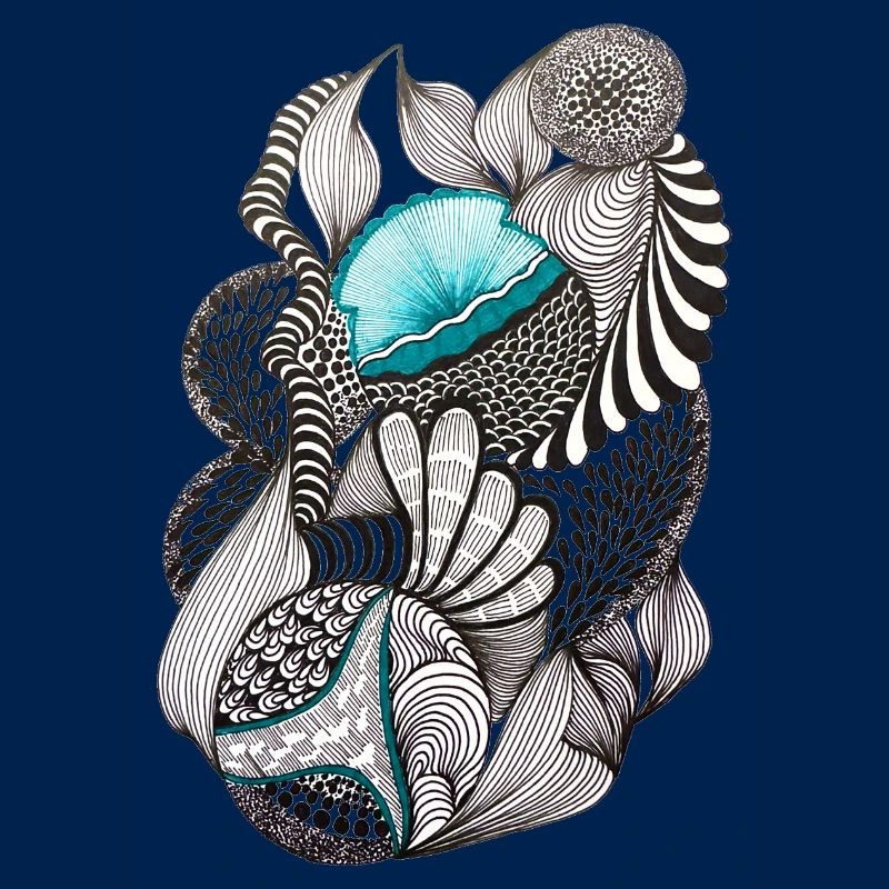 Oceanic Ink Patterns