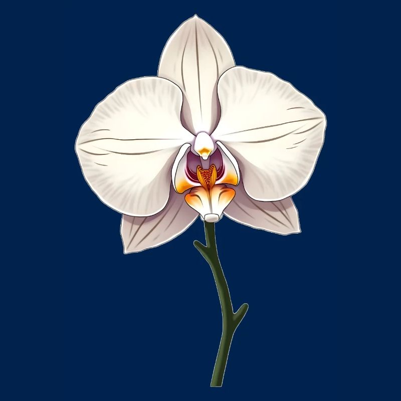 Weisse Orchidee