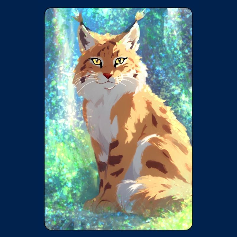 Luchs im Wald