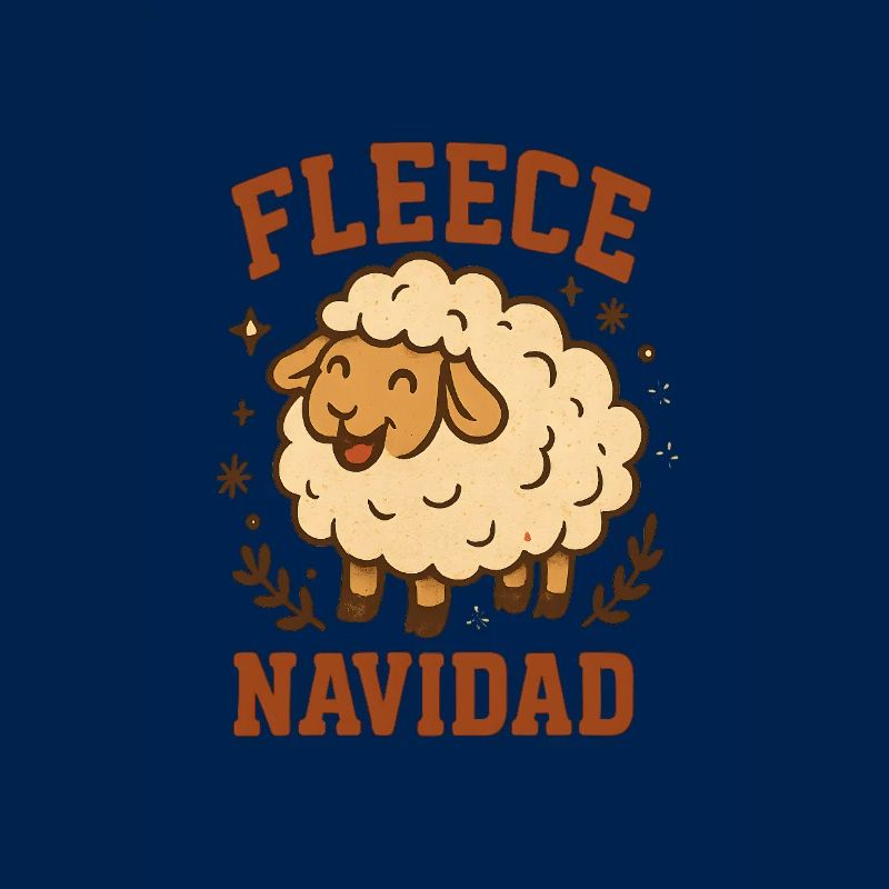 Fleece Navidad Schäfchen