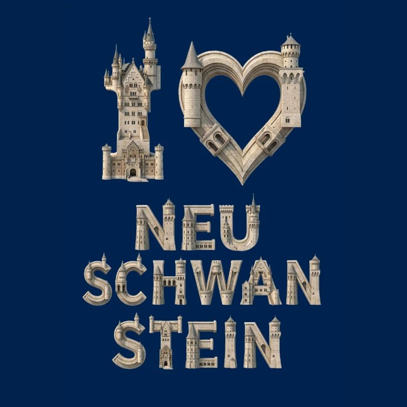 I Love Neuschwanstein – Castle Architecture