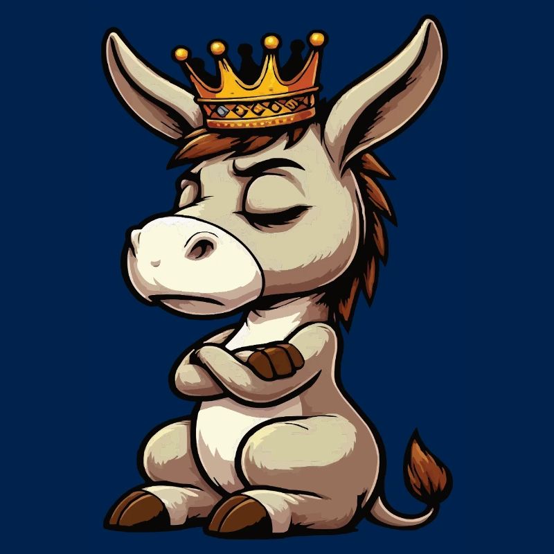 Donkey Donkey Donkey Holder Muli Long-Eared Donkey Muli