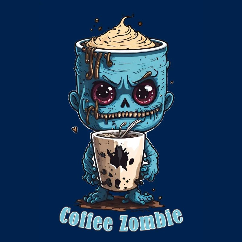 Kaffeemonster - Koffein Zombie - Morgenmuffel