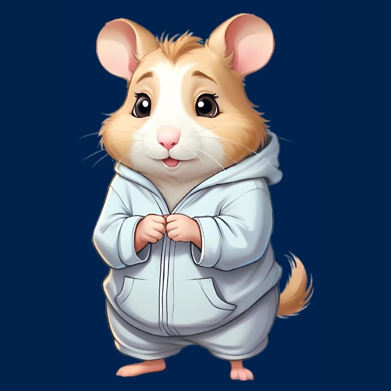 Cuddly Hero Hamster Pull à capuche