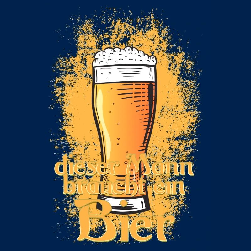 Dieser Mann braucht ein Bier
