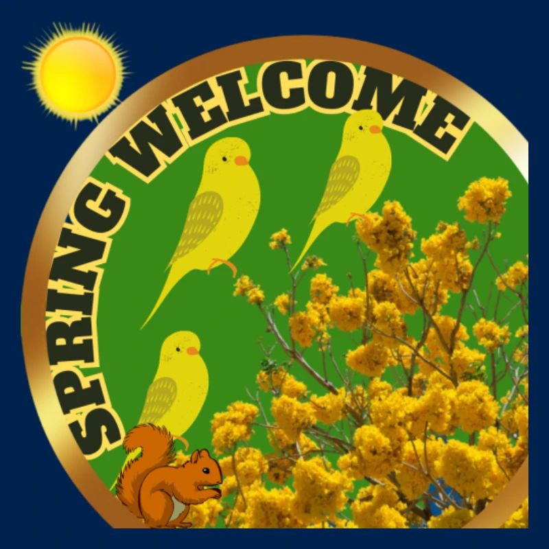 Spring welcome