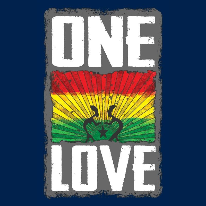 Conception du drapeau Reggae One Love