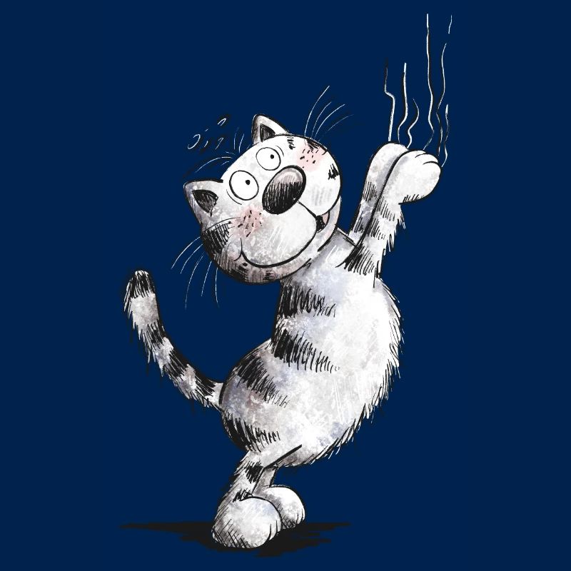 Drôles de griffures de chat