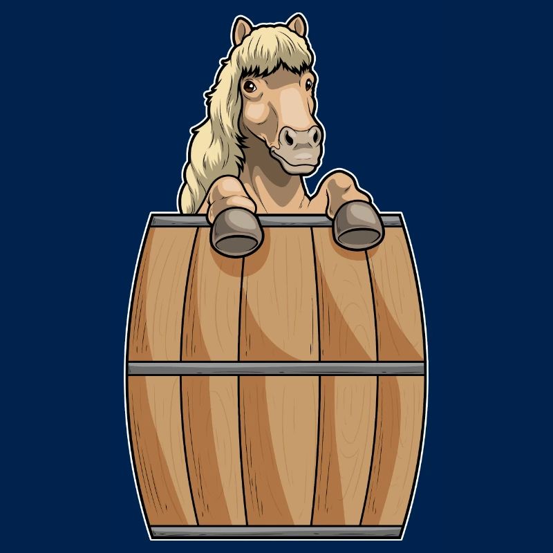 Pferd Fass