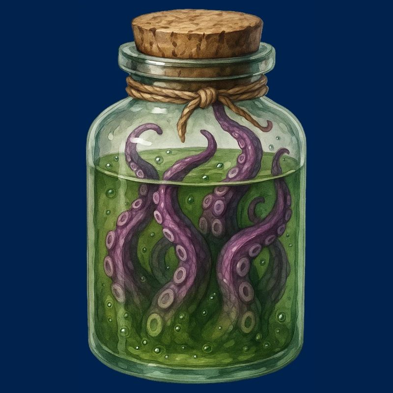 Tentacle Jar Alchemy Potion Halloween