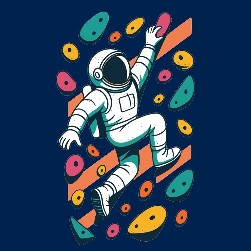 Bouldering Astronaut Hovering Easy Climbing Gesche