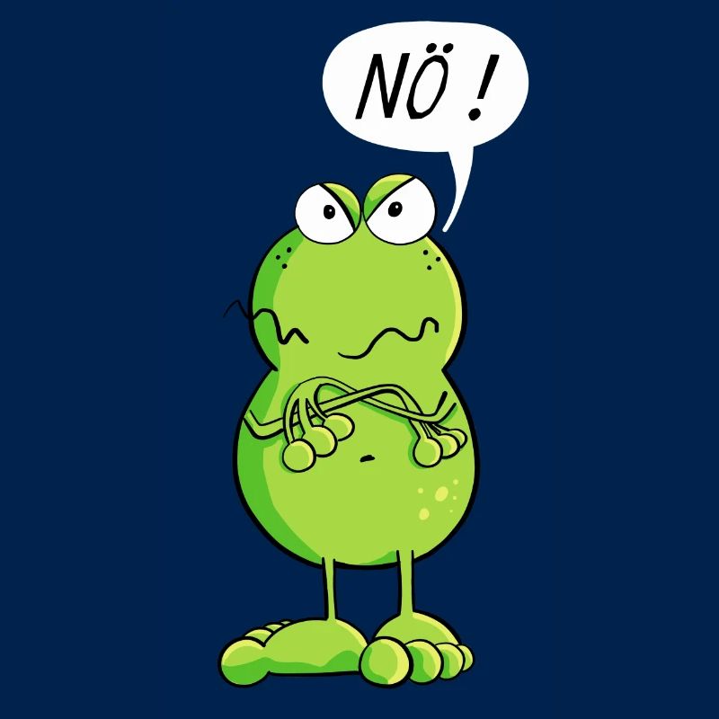 Frosch sagt einfach mal Nö