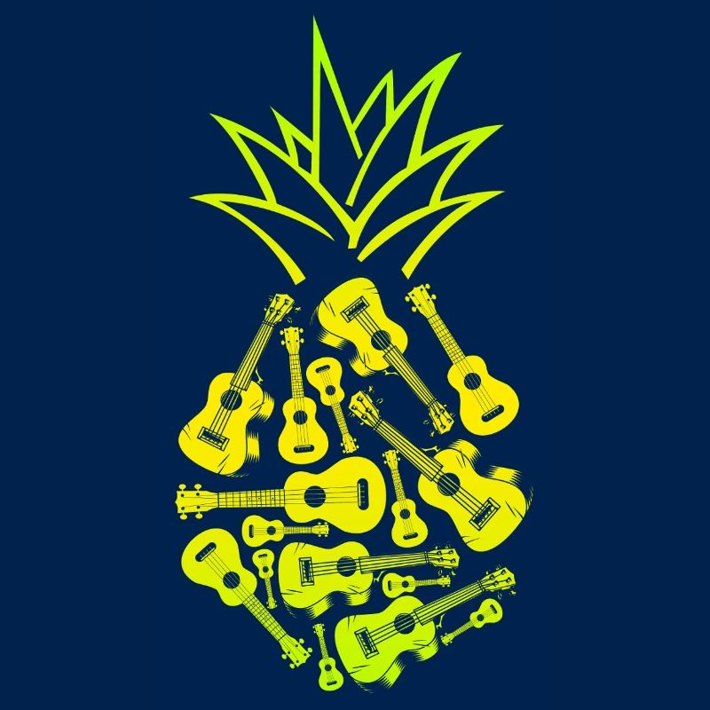 Hawaiian Ukulele Uke Pineapple