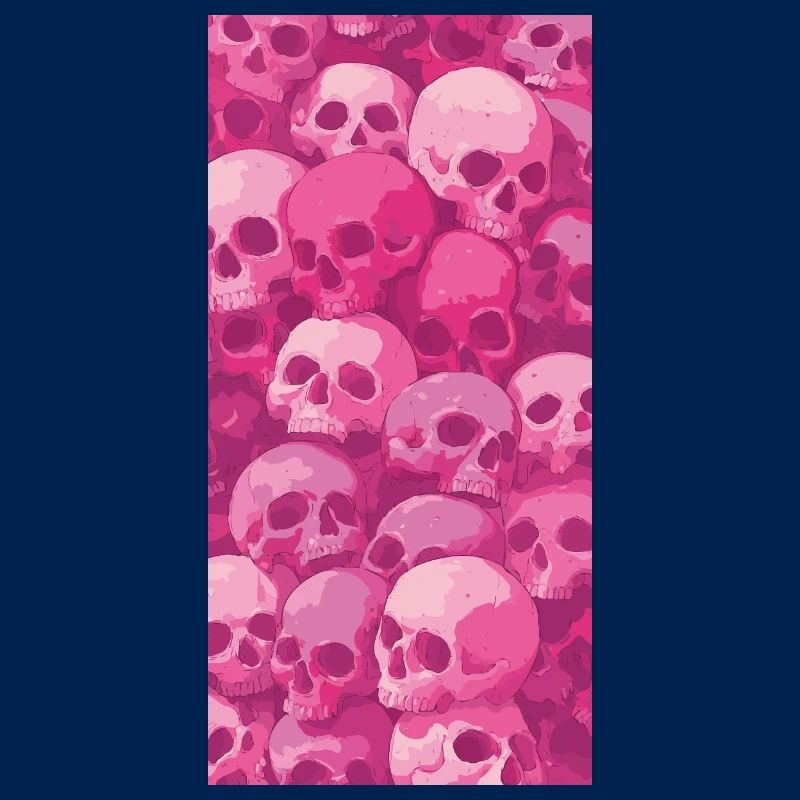 Pink Skull Muster