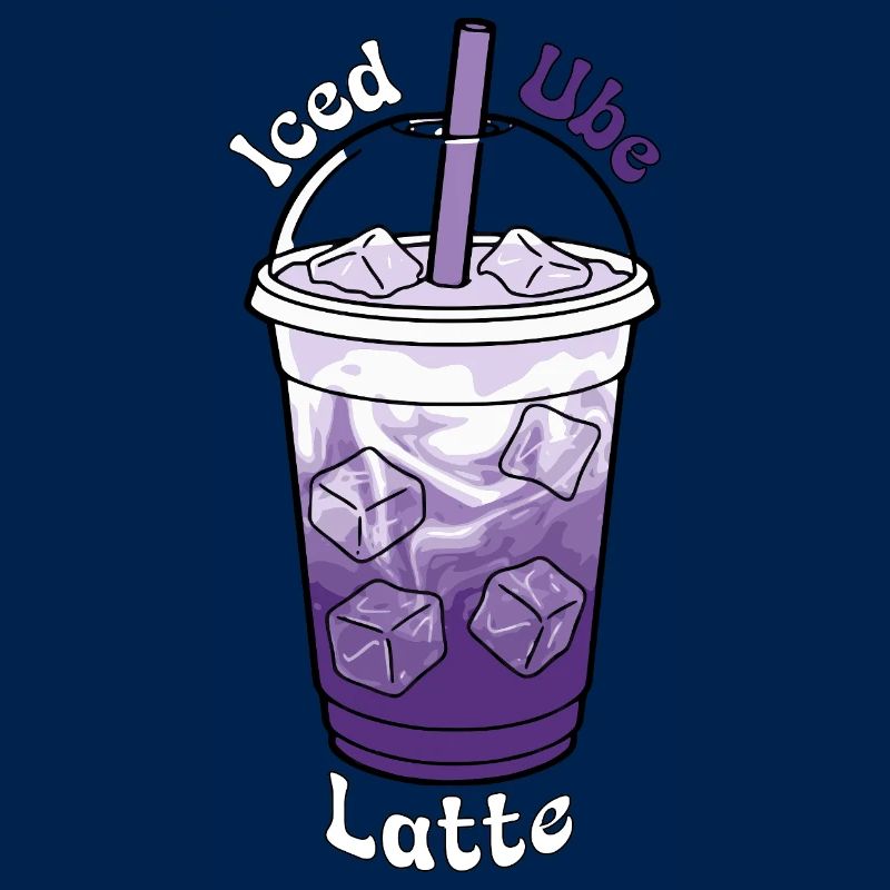 Iced Ube Latte 