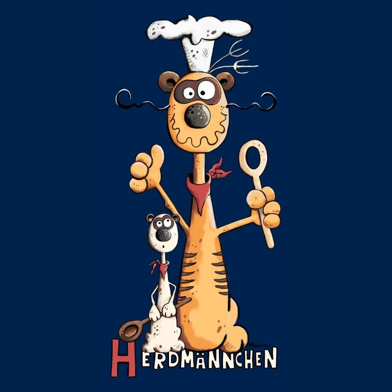 Lustiges Herdmännchen I Erdmännchen Koch Geschenk