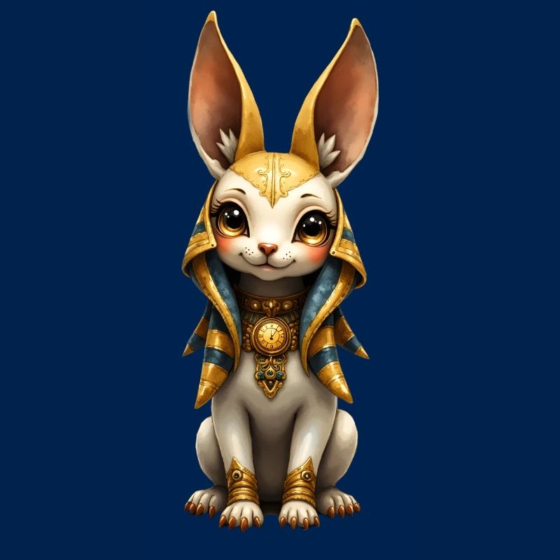 Warrior Rabbit in Golden Armor