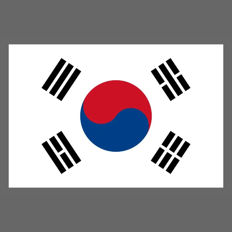 Drapeau de la Corée du Sud