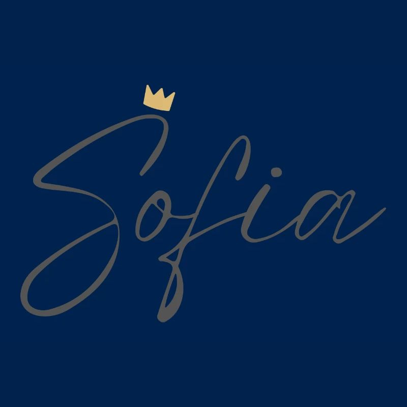 Prinzessin Sofia Kronenhemd – Name mit Buchstabe S
