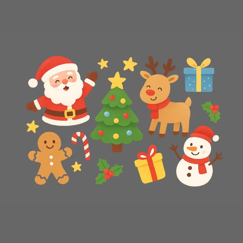 Christmas Magic Santa Reindeer Tree