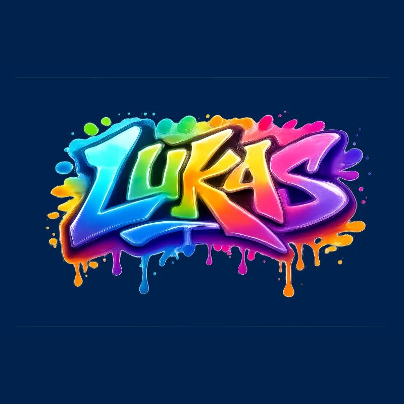 LUKAS GRAFFITI NAME FOR PERFECT GIFT PRINTABLE