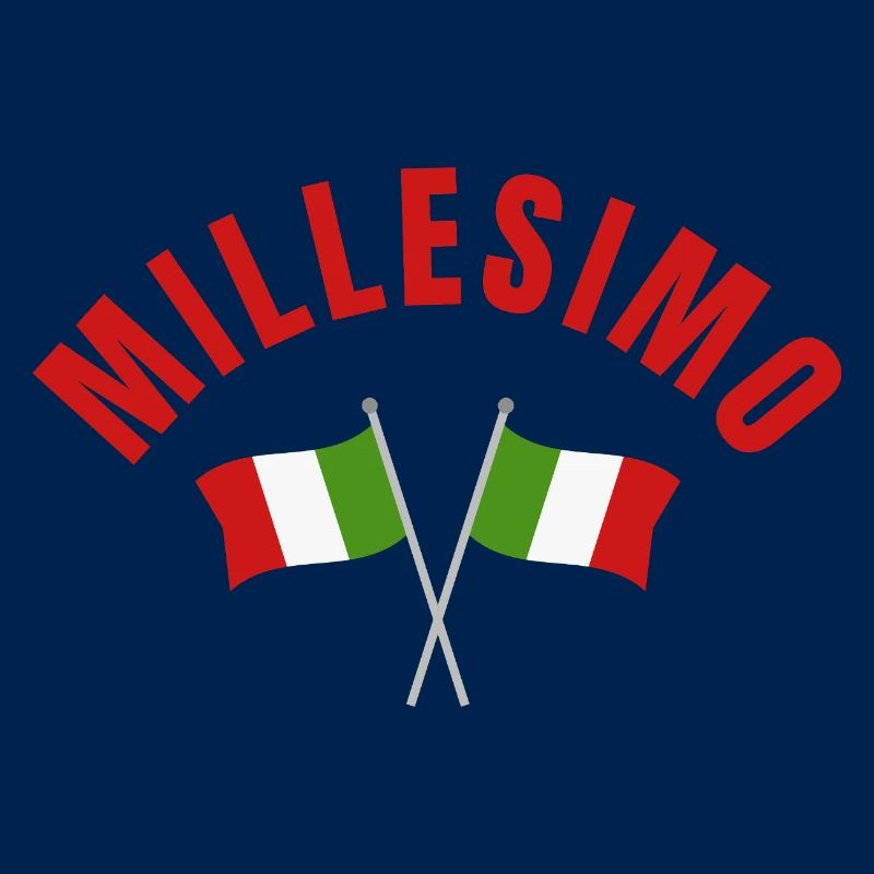 Millesimo Italian Flags Emblem