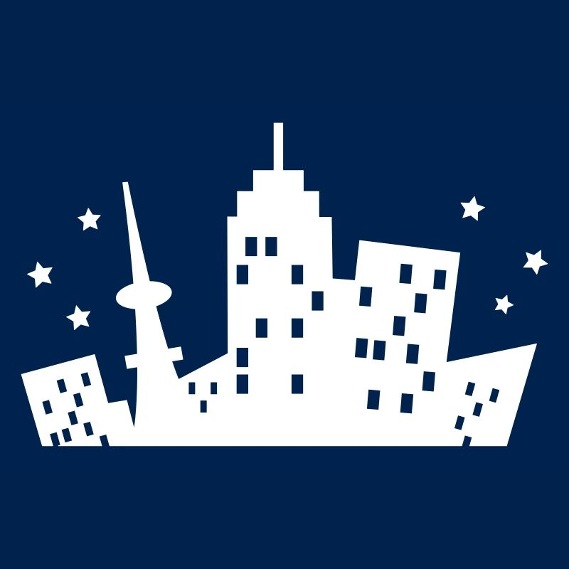 Eine Stadt Skyline