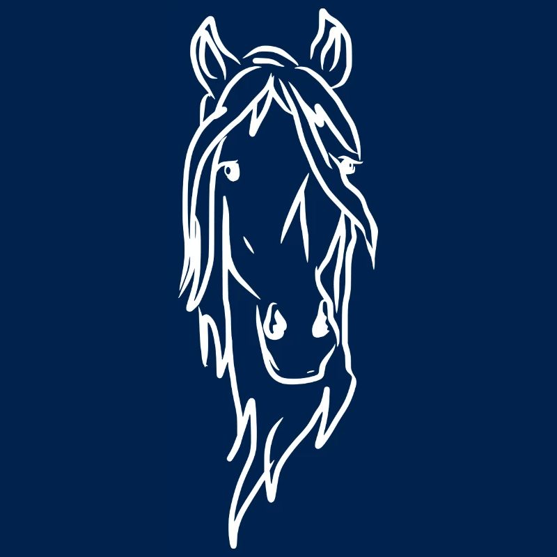 Pferd weiss
