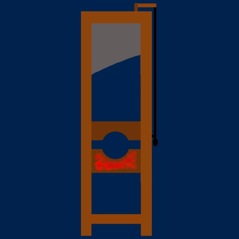Guillotine Drop Axe Scaffold Execution Horror