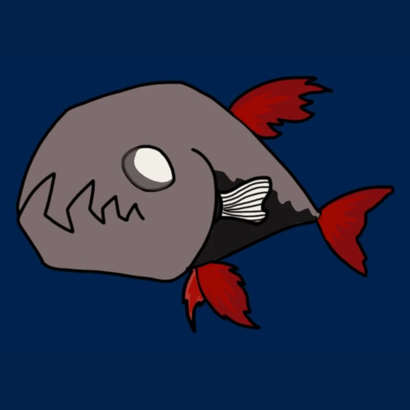 Schwarzer Fisch