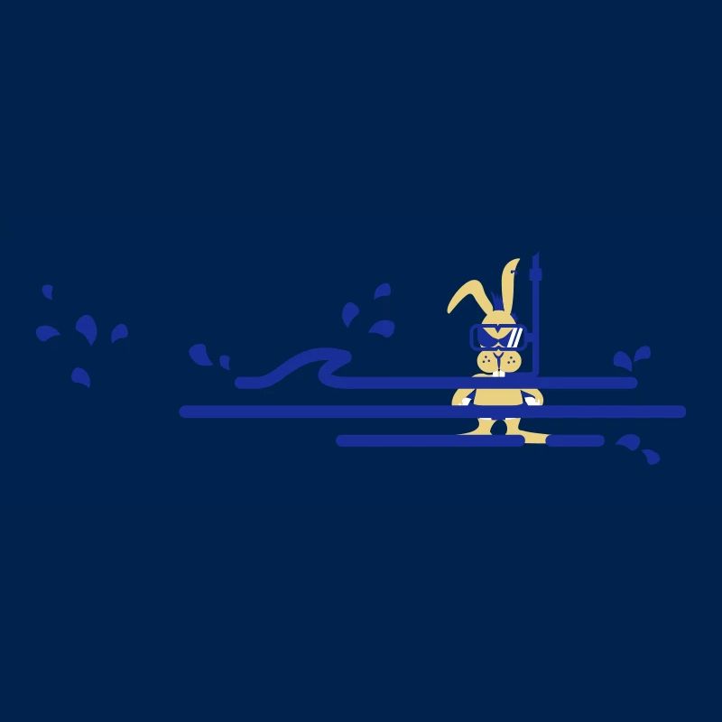 Diver bunny (3c)